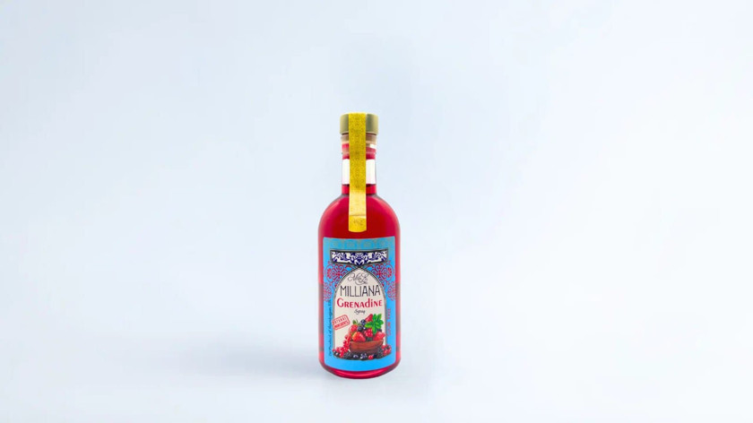 Sirop Milliana Grenadine, şəkərsiz, 250 ml