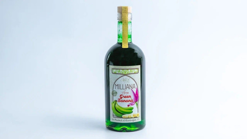 Sirop Milliana Yaşıl Banan, 700 ml