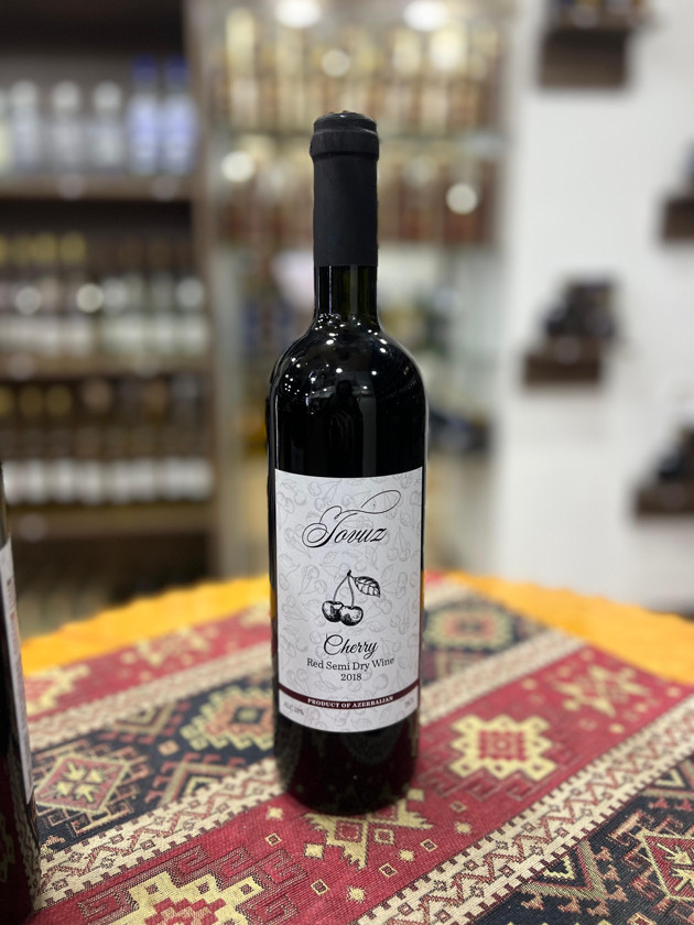 Gilas şerabi Tovuz, turş-şirin, 750 ml