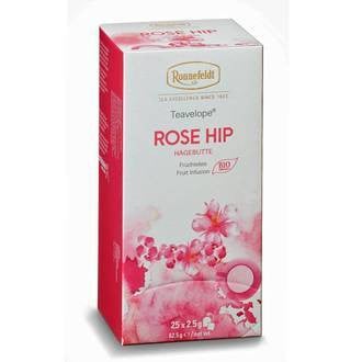 Meyvəli çay Ronnefeldt BioTeavelope Rose Hip itburnu və hibiskus ilə, 25 əd