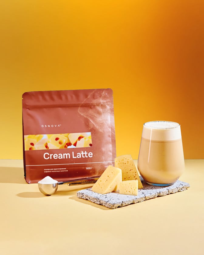 Qəhvə hazırlanması üçün toz Osnova Tech Cream Latte Pendirli, 500 q