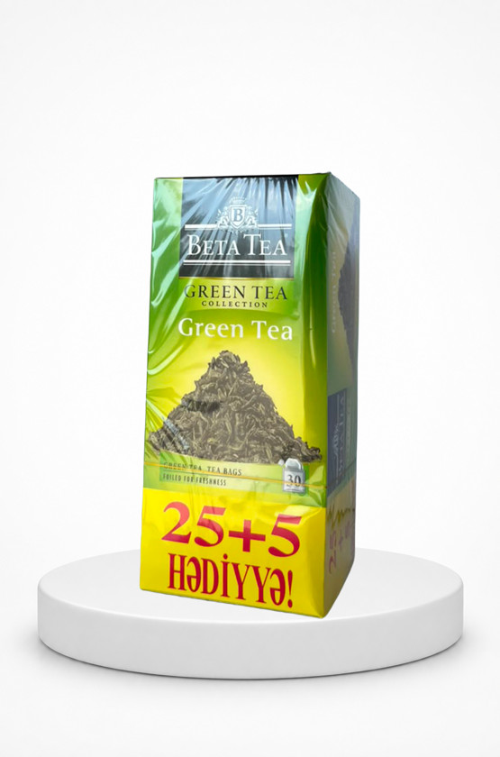 Paket çayı Beta Green, 30x1.5 q