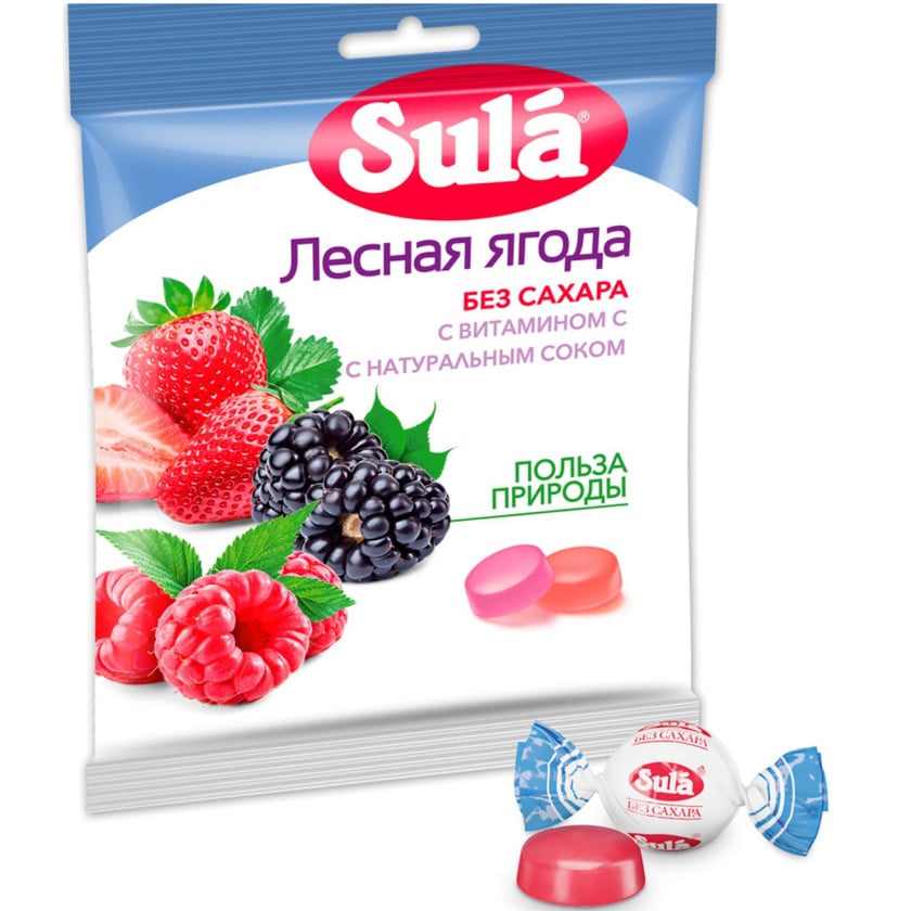 Nabat Sula Giləmeyvəli şəkərsiz, 60 q