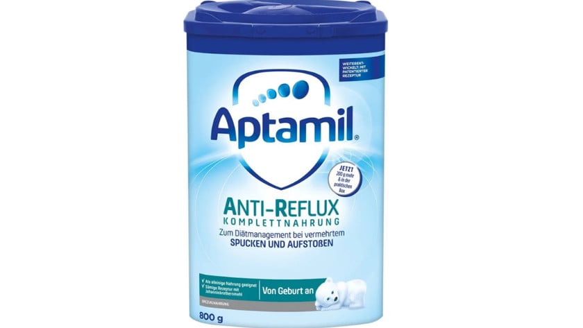 Quru südlü qatışıq Aptamil Anti-Reflux, yenidoğulan, 800 q