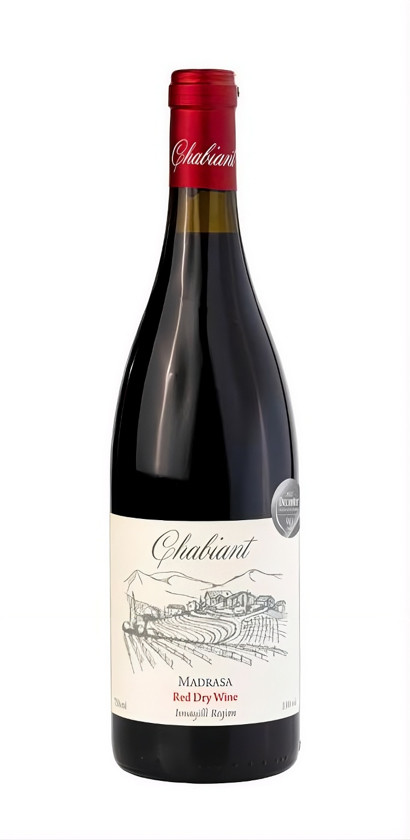 Qırmızı şərab Chabiant Red Dry Madrasa, 750 ml