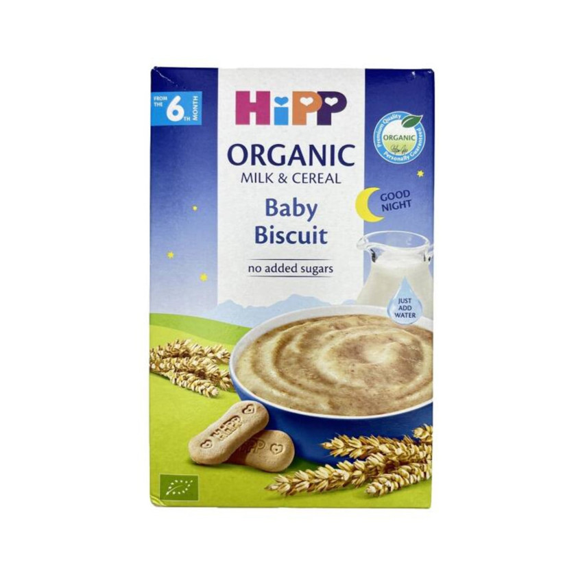 Uşaq sıyığı orqanik südlü biskvitli 250 q