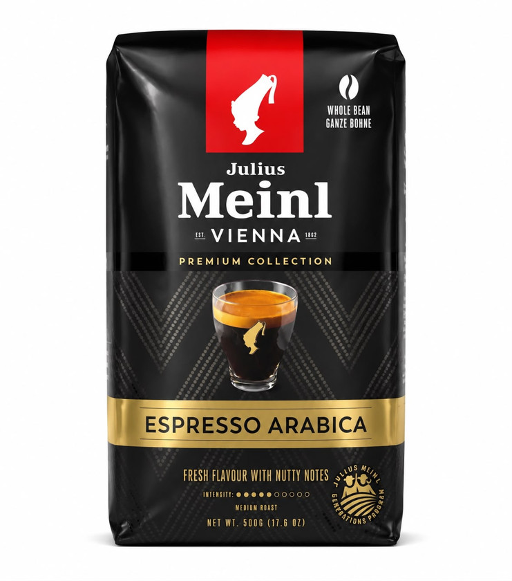 Qəhvə dənələri Julius Meinl Espresso Arabica, 500 q
