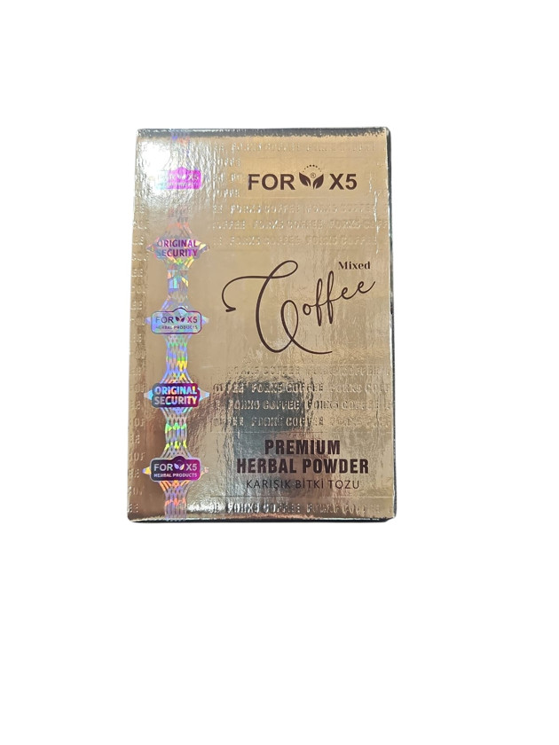 Arıqlama qəhvəsi Forx5 Premium Herbal Powder, 150 ml