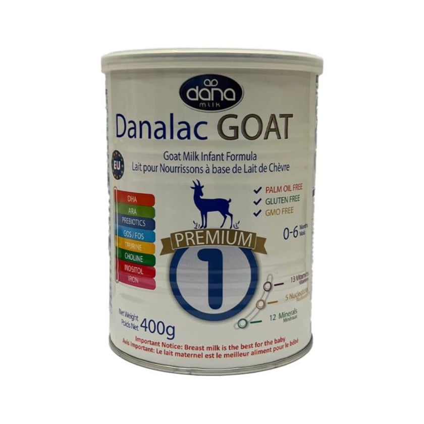 Quru keçi südlü qatışıq Danalac Goat N1, 0-6 ay, 400 q