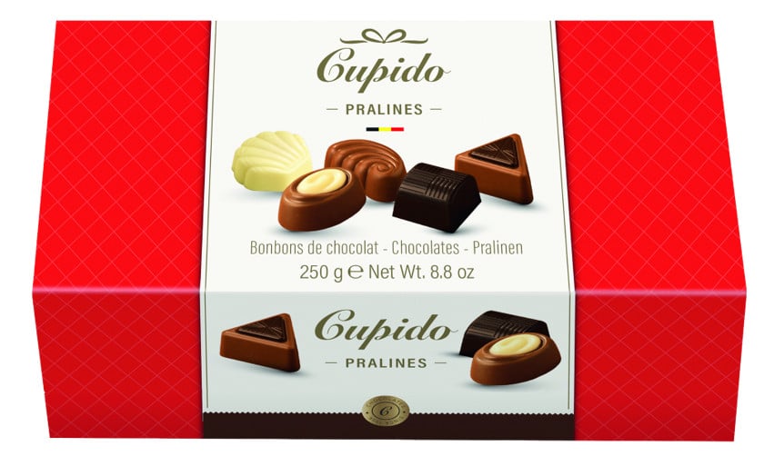 Şokolad konfetlər Cupido Assortiment Pralines, 250 q