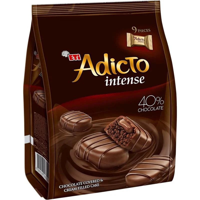 Şokoladlı batonçiklər Adicto Intense 144 q
