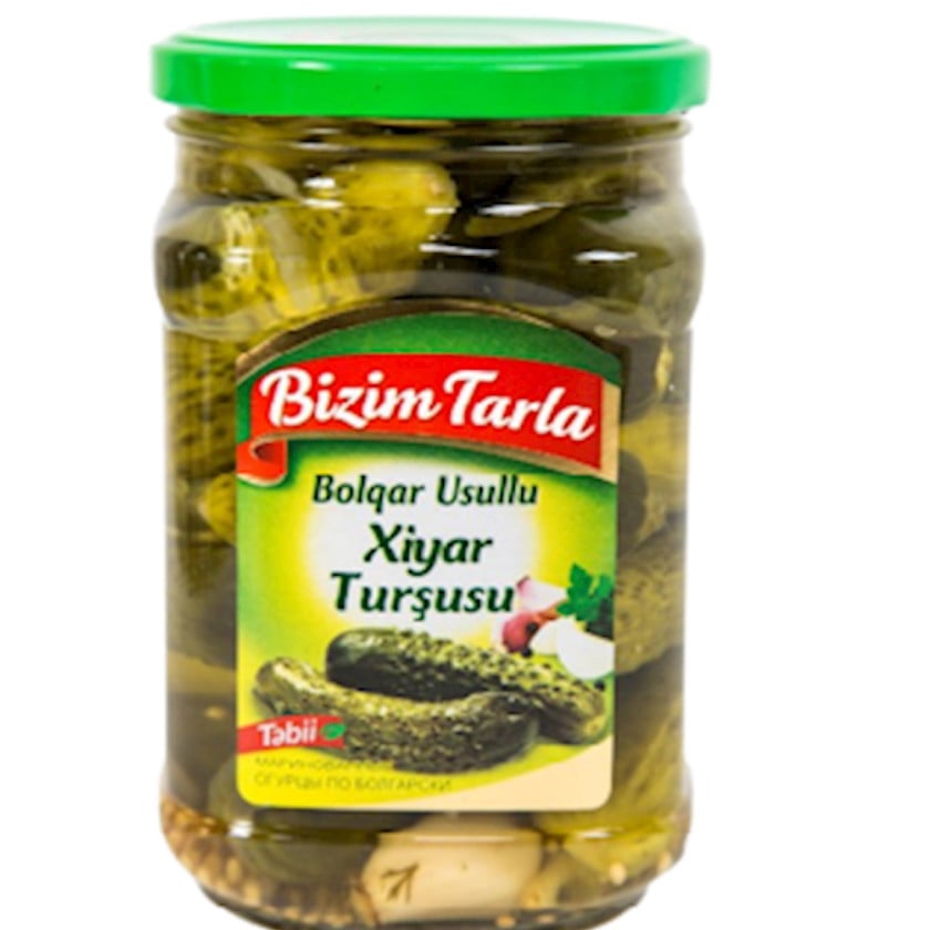 Xiyar turşusu Bizim Tarla, Bolqar üsulu, 670 q By Birmarket