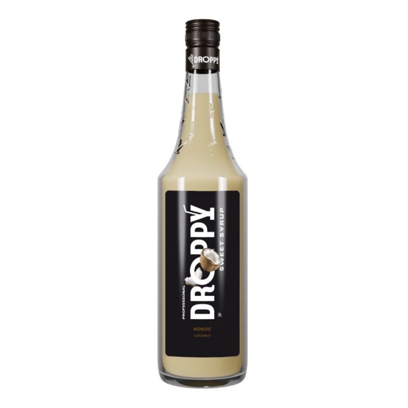 Sirop Droppy Kokos, 1000 ml