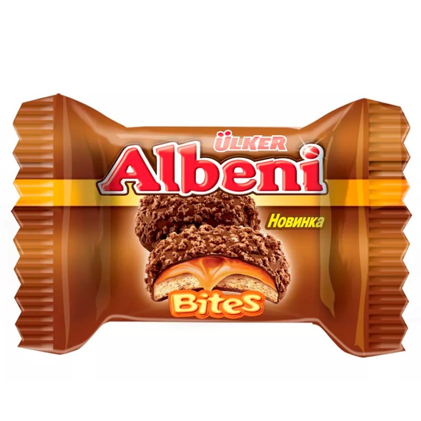 Şokolad batonları Albeni Bites 1000 q