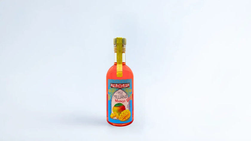 Sirop Milliana Mango, şəkərsiz, 250 ml