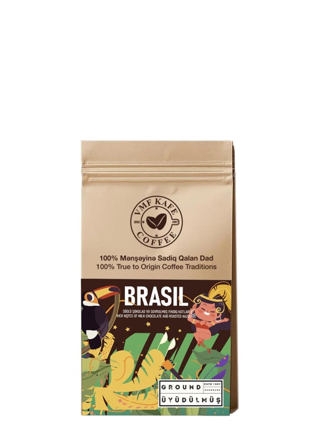 VMF Kafe Brasil Premium, qəhvə üyüdülmüş, 250 q