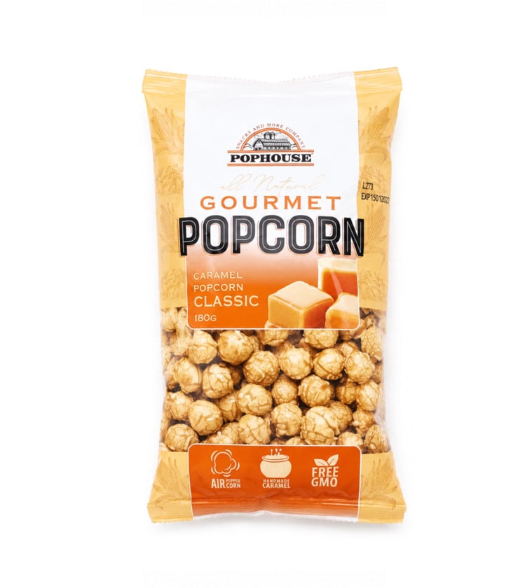 Popkorn Pophouse Caramel, 180 q