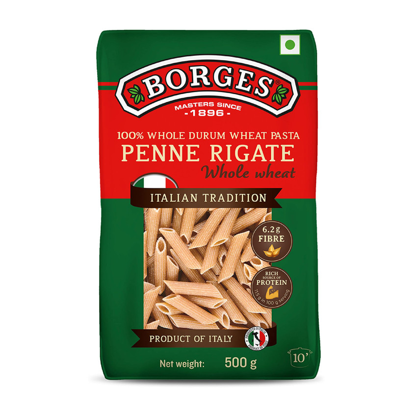 Makaron Borges Penne Rigate, 500 q