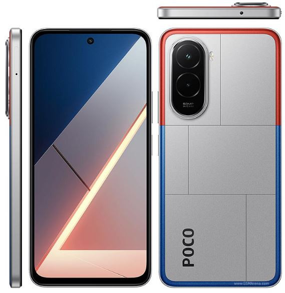 POCO M7 シルバー6GB/128GB SIMフリー Xiaomi Poco M7 Dual SIM Silver 128GB and 6GB RAM (6932554452100