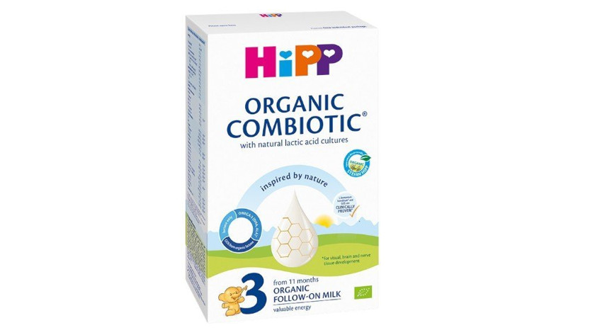 Körpələr üçün orqanik süd qarışığı Hipp 3 Combiotic 10+ ay 300 q
