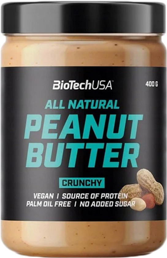 Fıstıq əzməsi Biotech USA Crunchy, 400 q