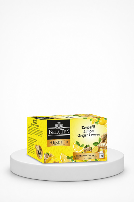Çay Beta Tea Herbtea Collection Ginger Limon, 20 paket