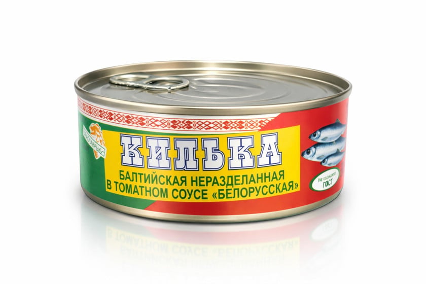 Kilka Pomidor sousunda konserv balıq, 220 q