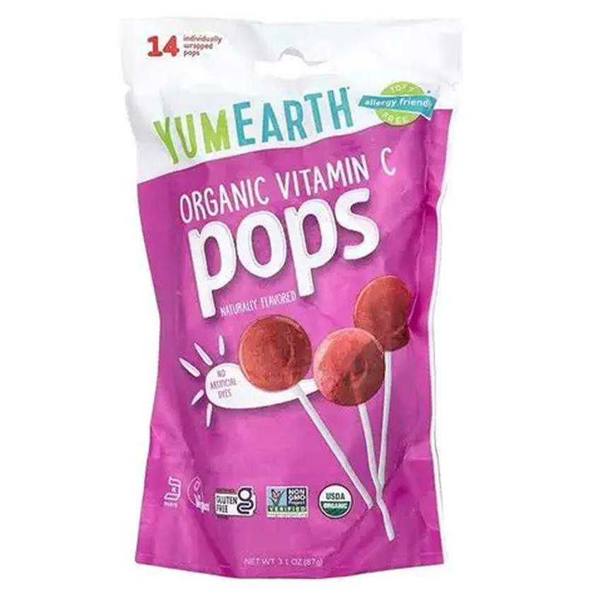 Konfet YumEarth enerji vitamin C orqanik
