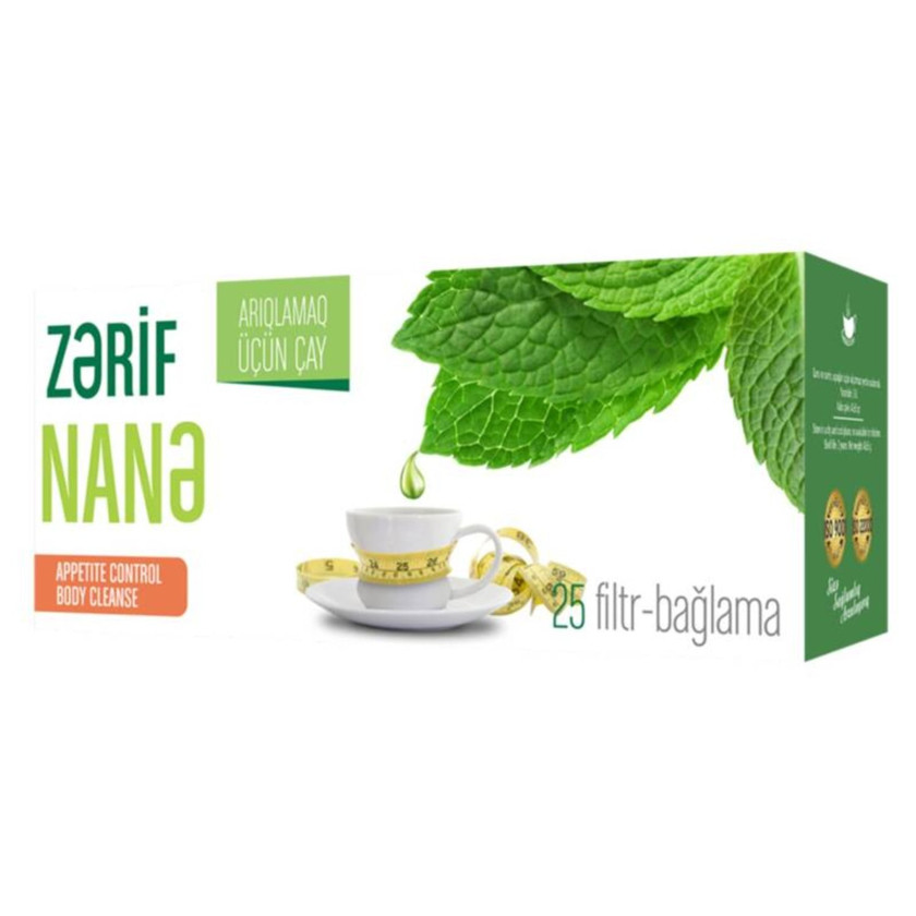 Çay Herba Flora Zərif Nanəli 25 ədəd