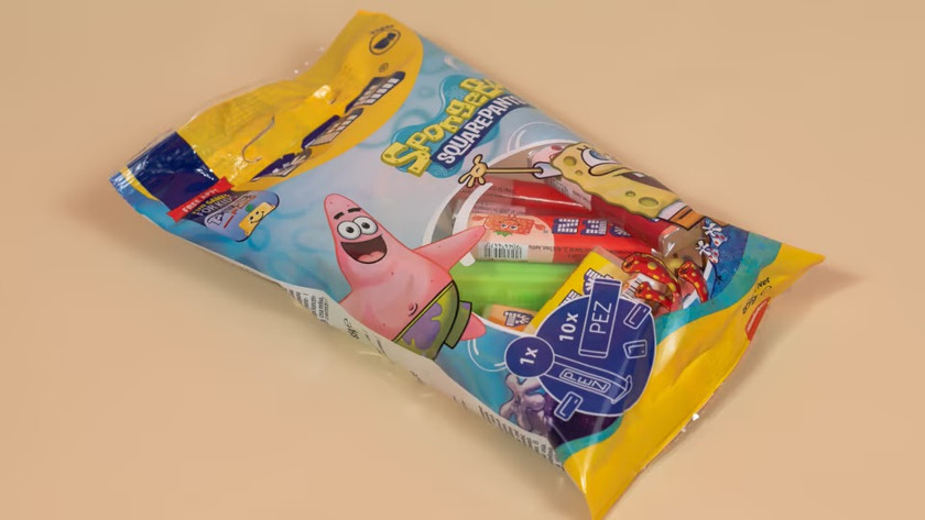 Saqqız Pez Sponge Bob, 85 q, 24 ədəd - 9044400822320-yellow