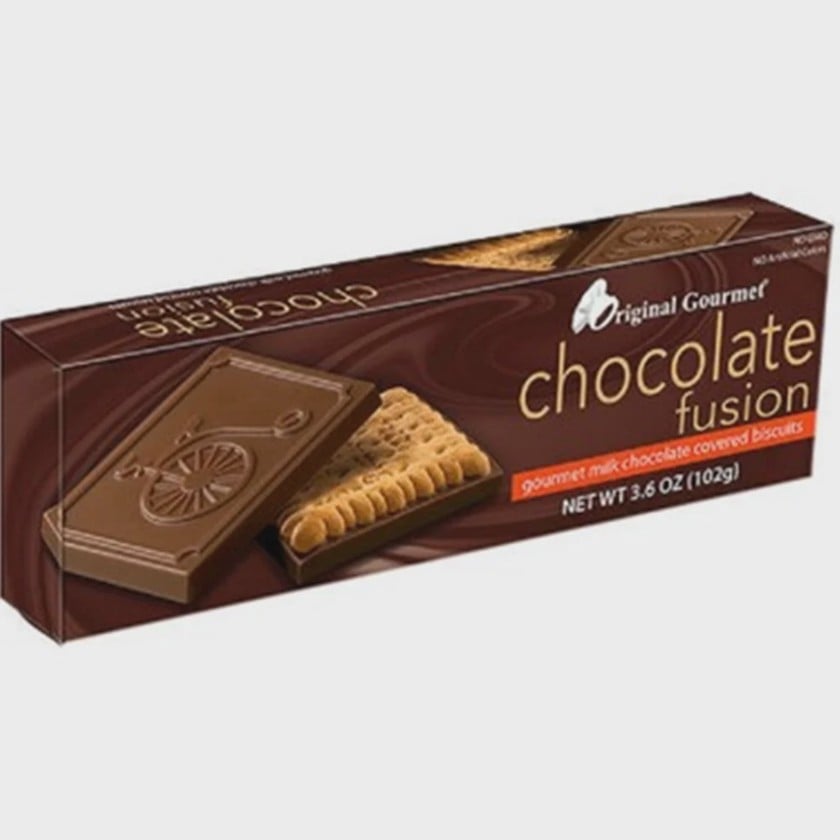 Peçenye Original Gourmet Chocolate fusion südlü şokolad ilə 102 q
