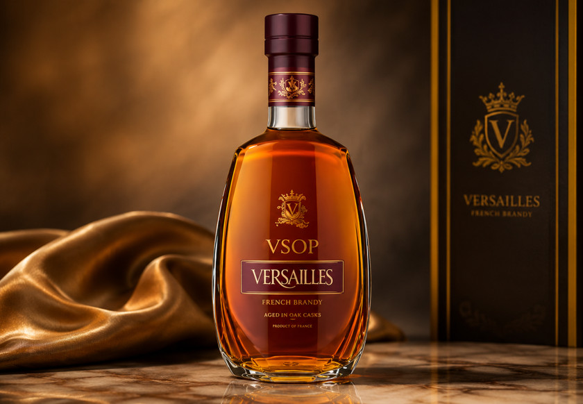 Konyak 100%, Vsop Versailles, 500 ml, 40%
