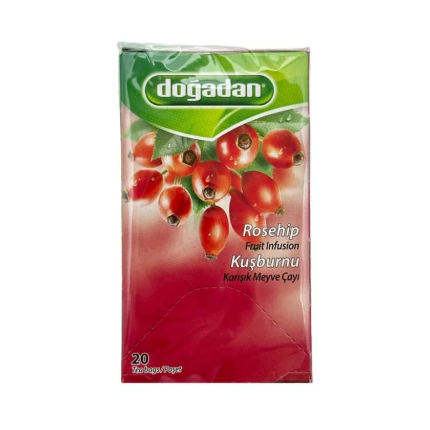 Meyvə çayı Doğadan İtburnu və hibiskus, 20 əd