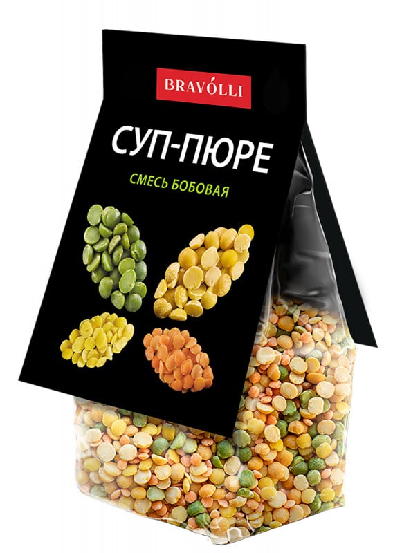Orqanik şorba-püre qarışığı Bravolli 350 q