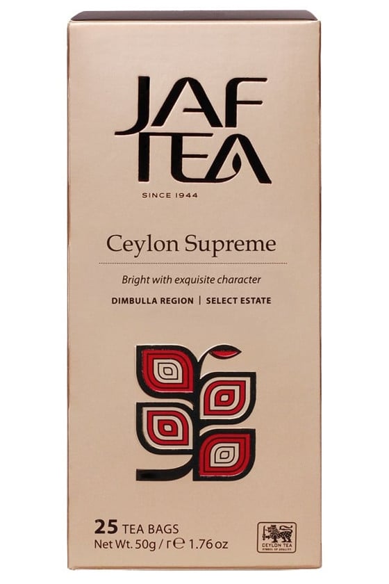 Qara çay Jaf Tea Ceylon Supreme, 50 q