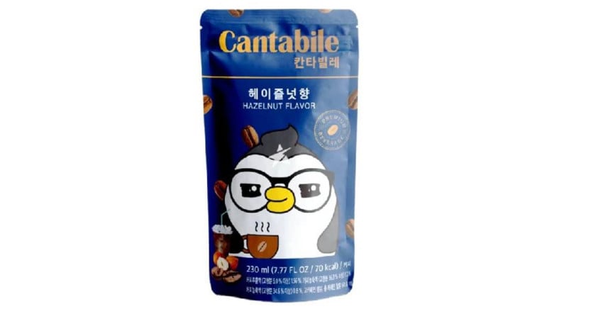 Soyuq içki qoz-fındıq və qəhvə Cantabile, 230 ml
