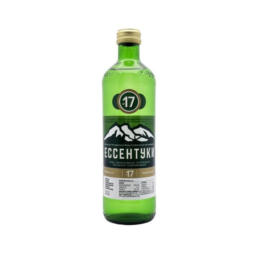 Mineral qazlı su Essentuki N17 500 ml