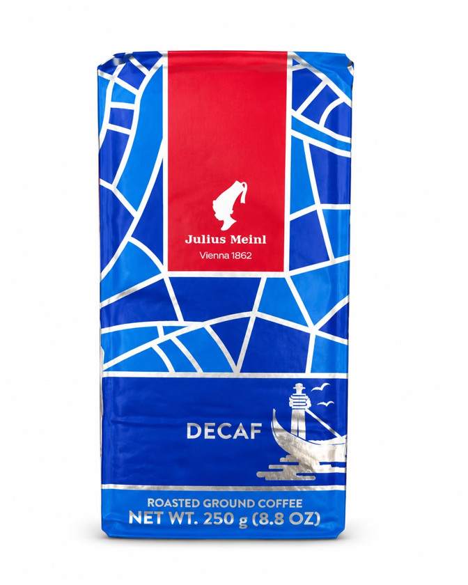 Qəhvə dənələri Julius Meinl Decaf, üyüdülmüş, 250 q