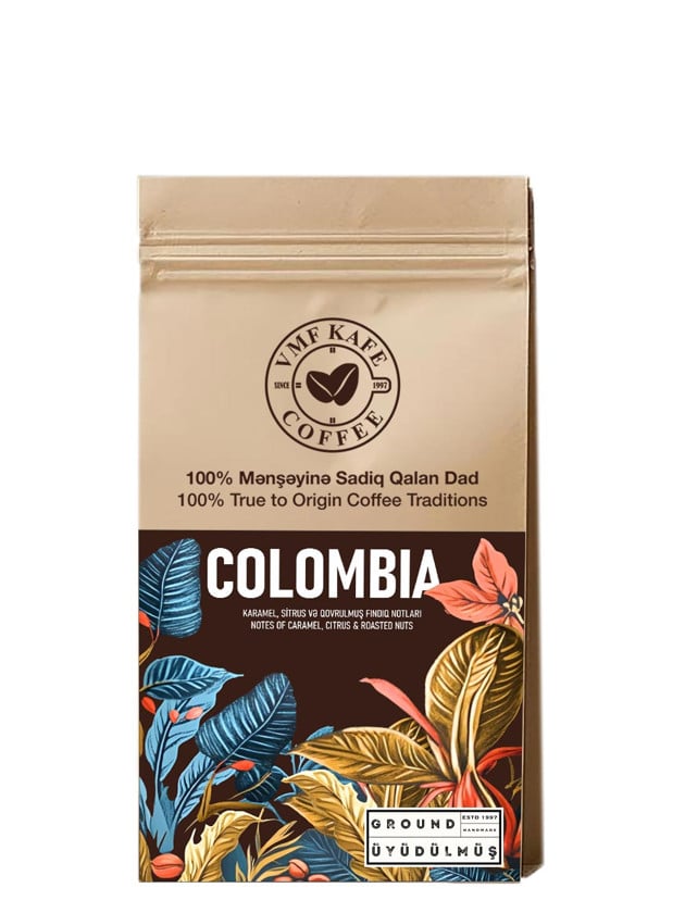 VMF Kafe Colombia Premium, qəhvə üyüdülmüş, 500 q