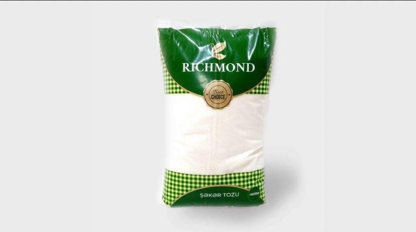 Şəkər tozu Richmond 800 gr