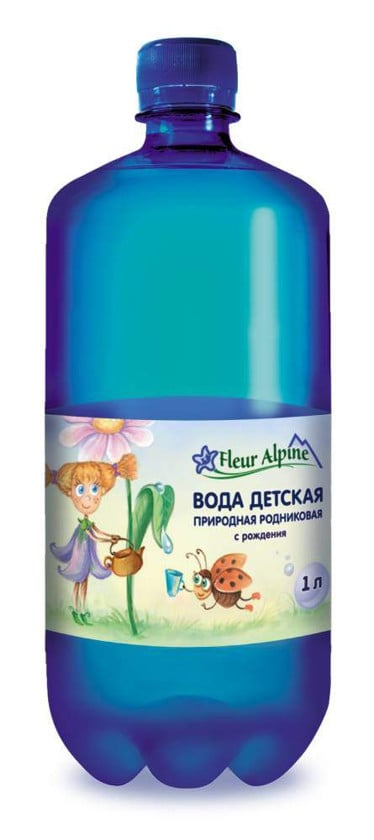 Uşaqlar üçün içməli su Fleur Alpine 1 l