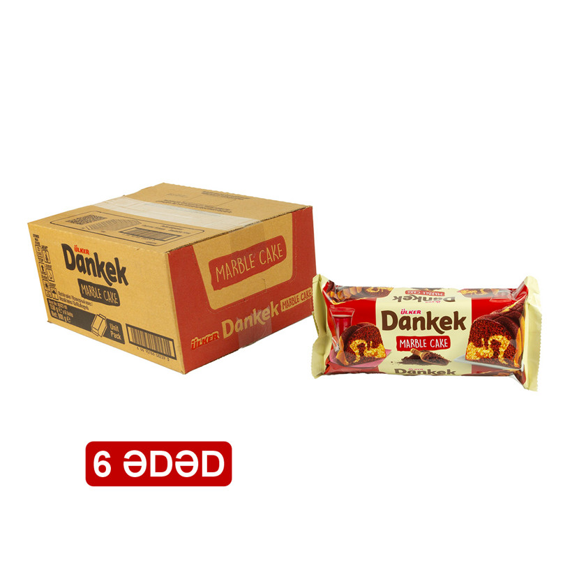 Keks dəsti Ülker Dankek Marble, 150 q, 6 əd