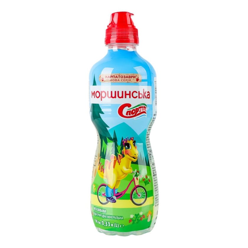 Qazsız mineral su Моршинська Спортик, 0.33 l, məhsul çeşiddə