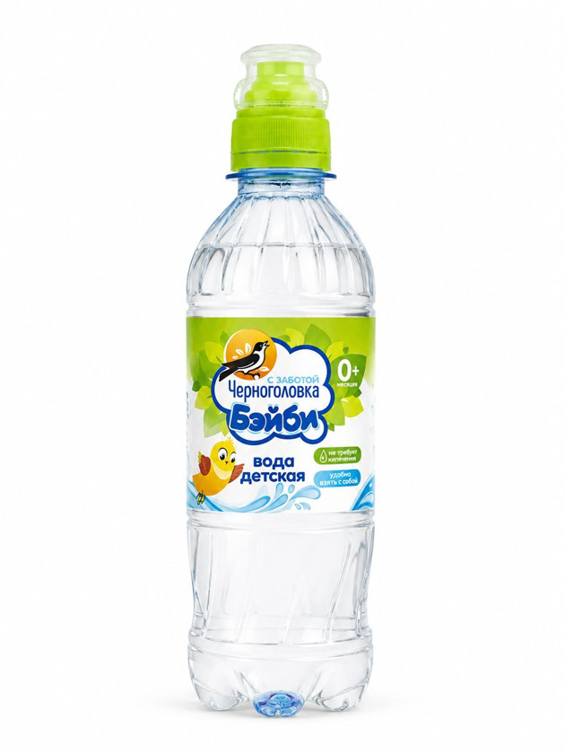Uşaq içməli su Черноголовка Бэйби, 330 ml