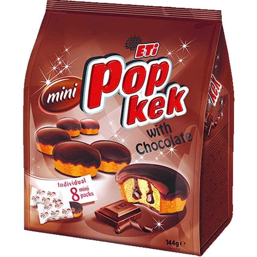 Keks Şokoladlı Pop Kek 144 q