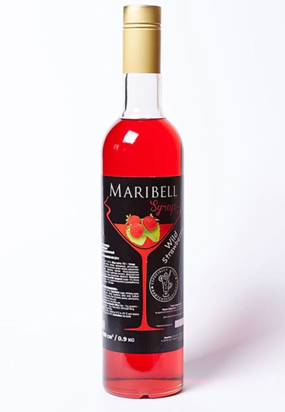 Sirop Maribell Meşə çiyələyi, 700 ml
