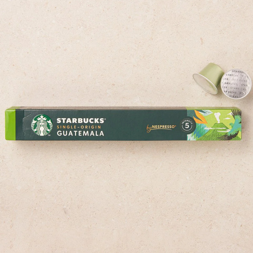 Kapsullarda qəhvə Starbucks Single Origin Guatemala by Nespresso Capsules