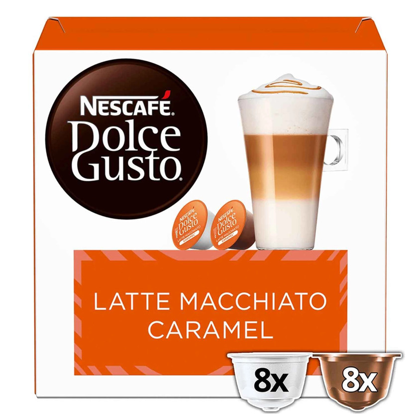 Kapsullu qəhvə DG Latte Macchiato Caramel