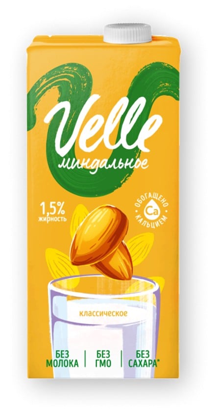 Badam südü Velle Barista 1.5% yağlılıq, 1 l