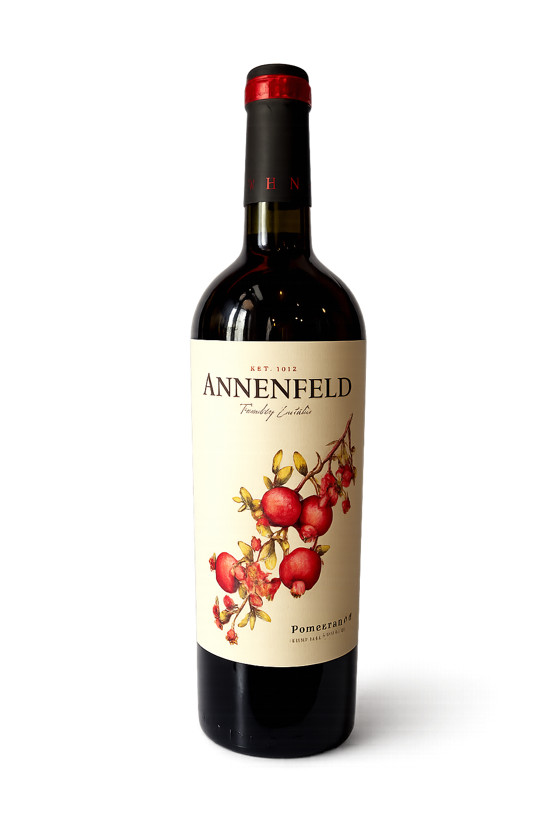 Nar şərabı Annenfeld, 750 ml, qırmızı, yarı şirin